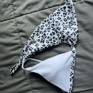 SHEIN bikini top, one shoulder.